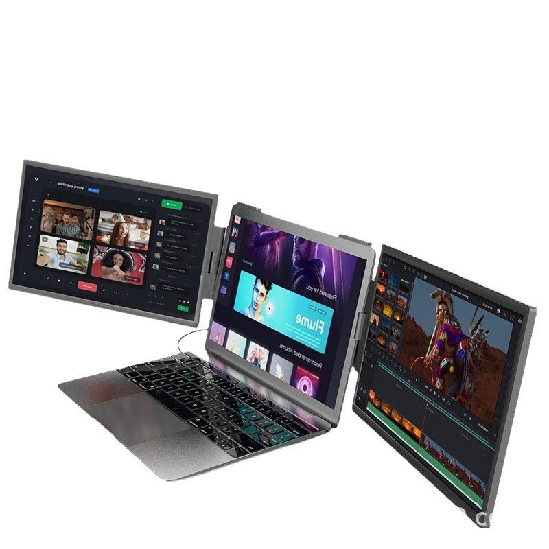Double Your Productivity with 14-Inch Dual-Screen Portable Monitor Laptop – Double Your Screen
