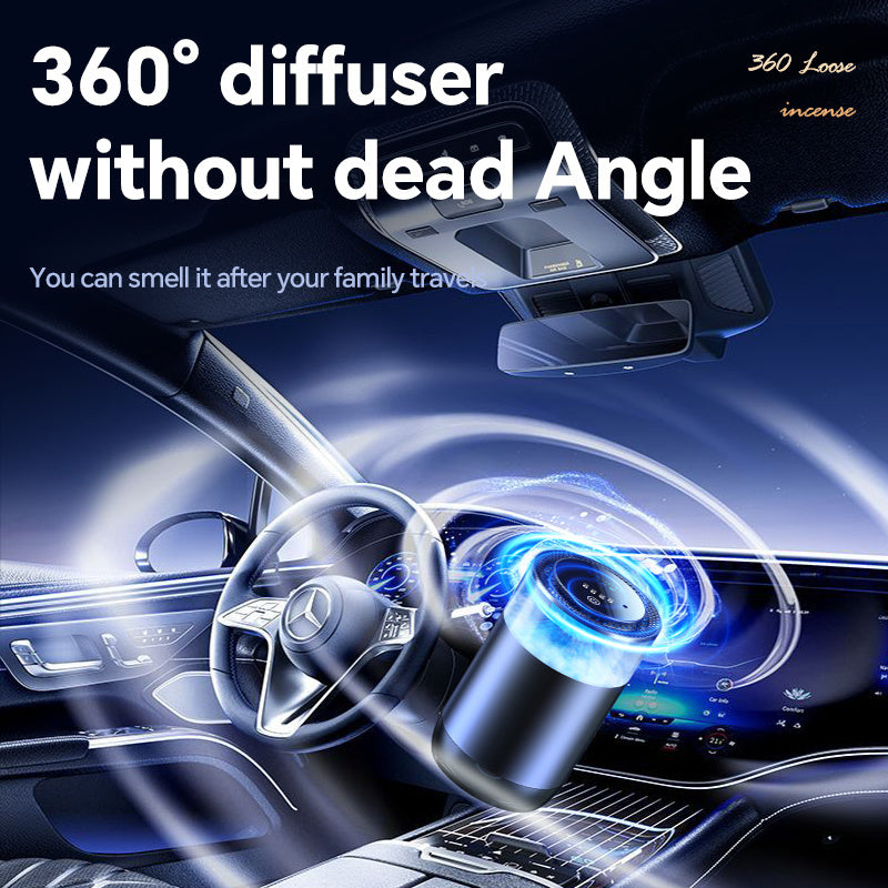 Car Aromatherapy Diffuser Cloud Mist Air Freshener For RVs Trucks Sedans