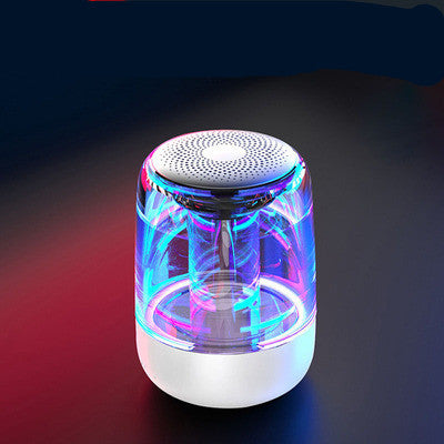 Portable Wireless Bluetooth Speaker with Variable Color LED Light