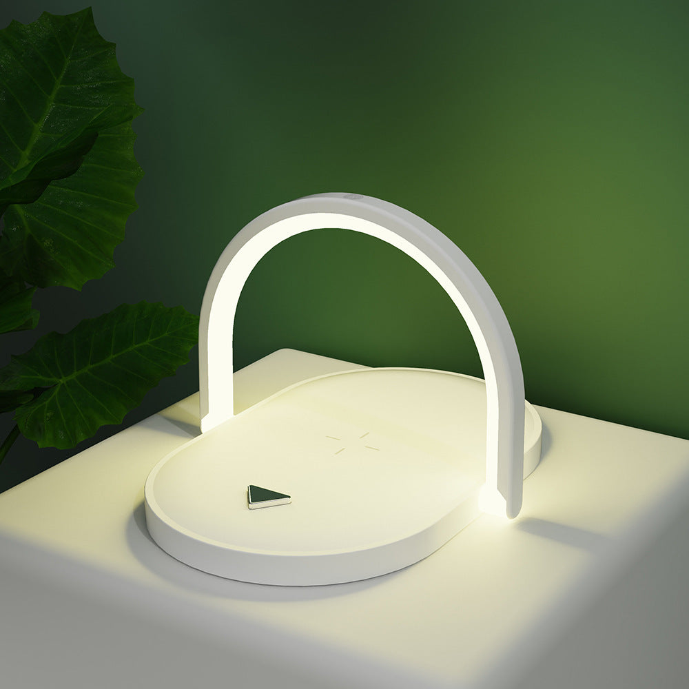 Night Light Wireless Charging Station  Table Lamp