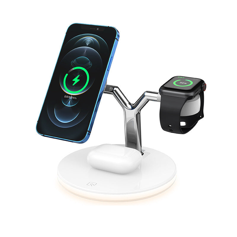 3 In 1 Magnetic Wireless Charger 15W Fast Charging Station