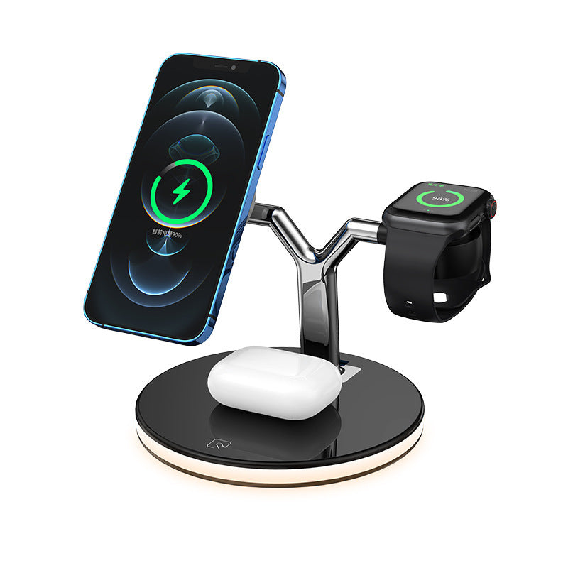 3 In 1 Magnetic Wireless Charger 15W Fast Charging Station