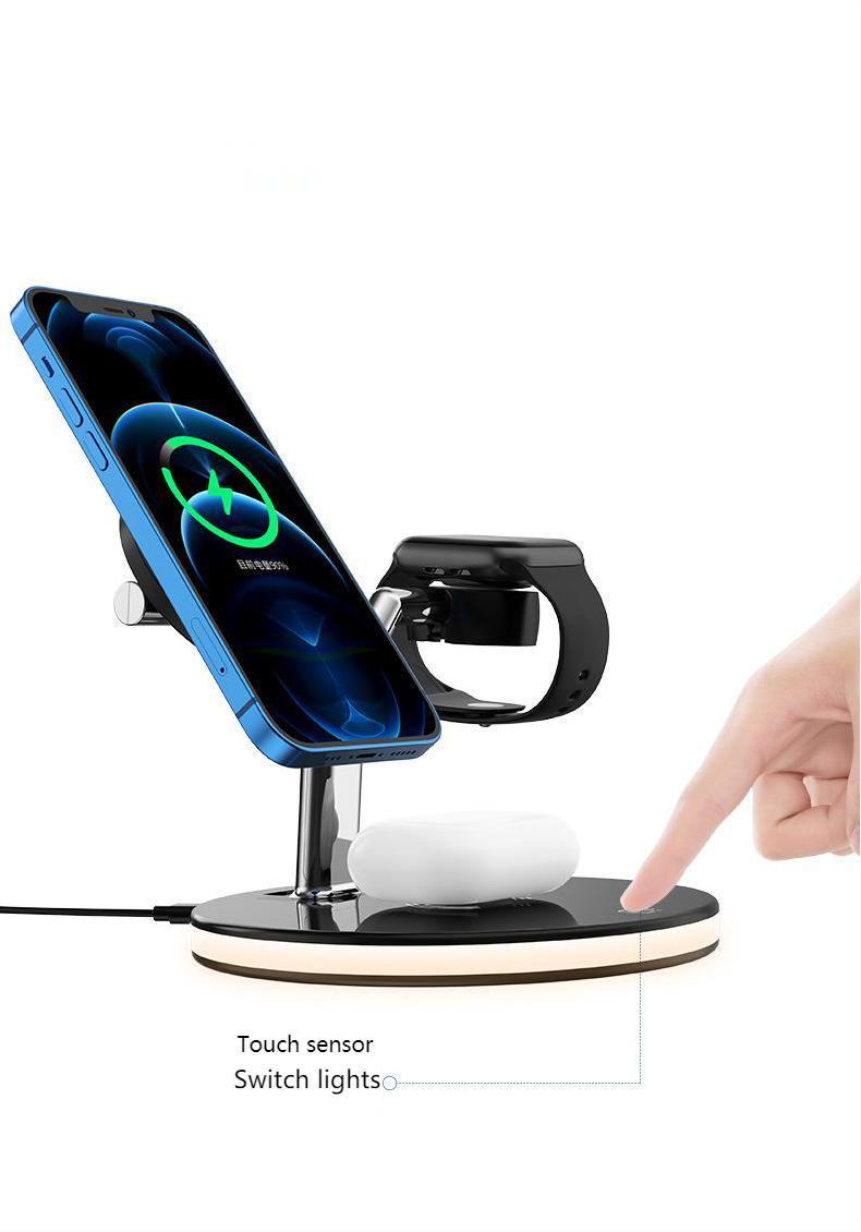 3 In 1 Magnetic Wireless Charger 15W Fast Charging Station