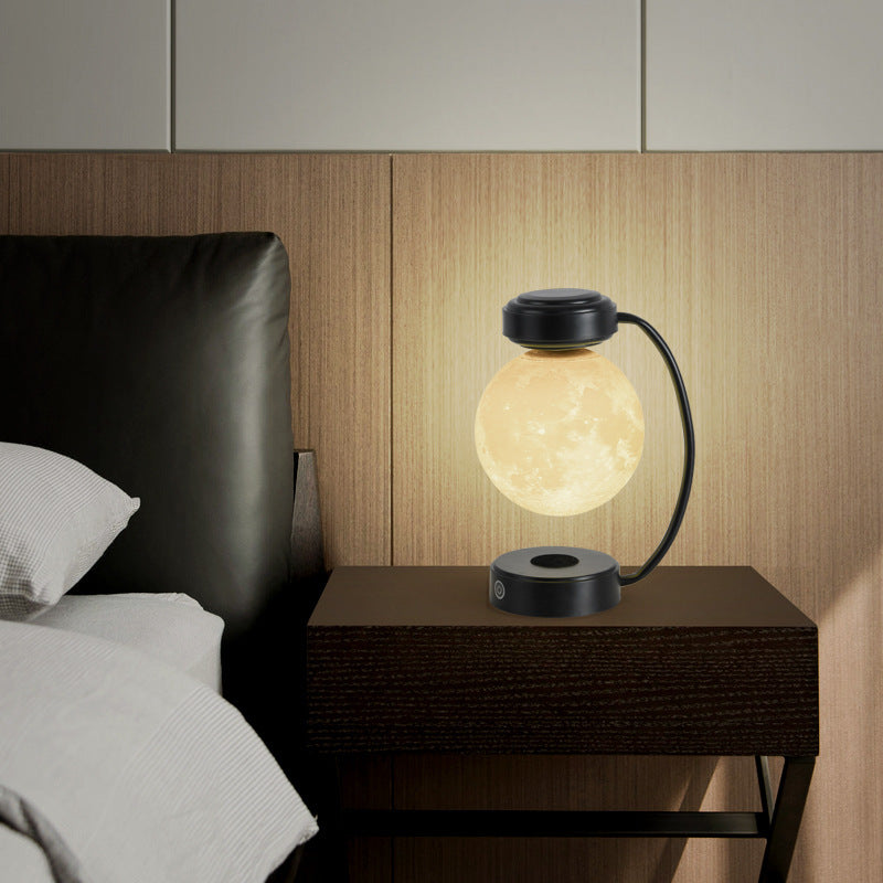 Levitating Rotating Floating Ball Lamp Home Decoration