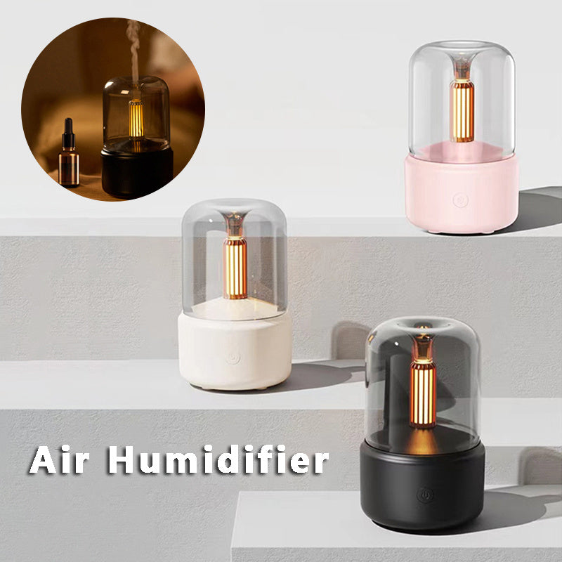Electric USB Air Humidifier 8-12 Hours With LED Night Light