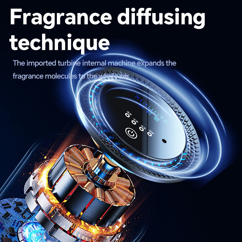 Car Aromatherapy Diffuser Cloud Mist Air Freshener For RVs Trucks Sedans