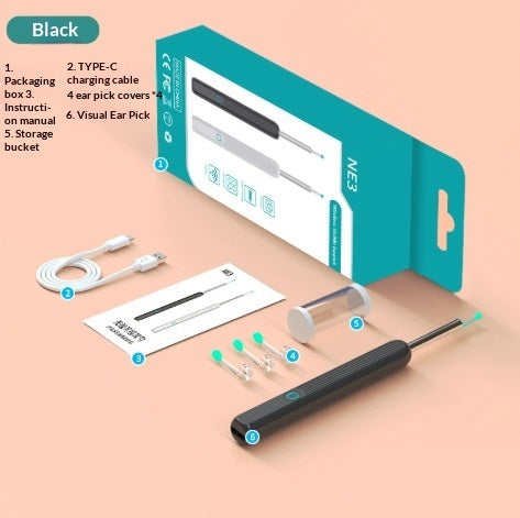 Otoscope Ear Wax Removal Tool With Camera