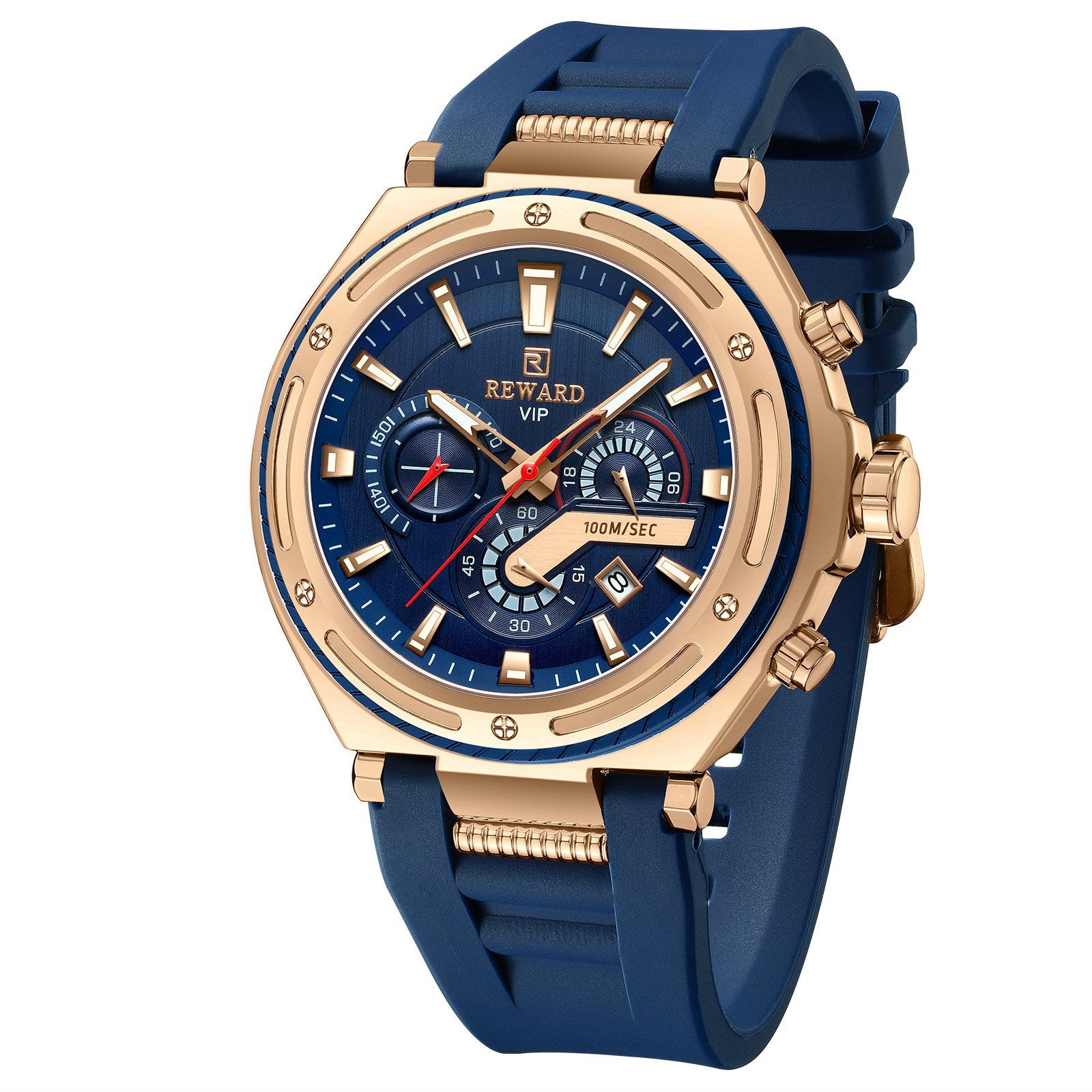 Reward Multifunctional Sport Quartz Men's Watch