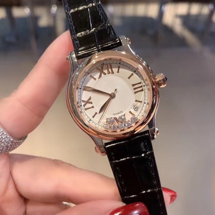 Classic Diamond Accent Ladies Quartz Watch