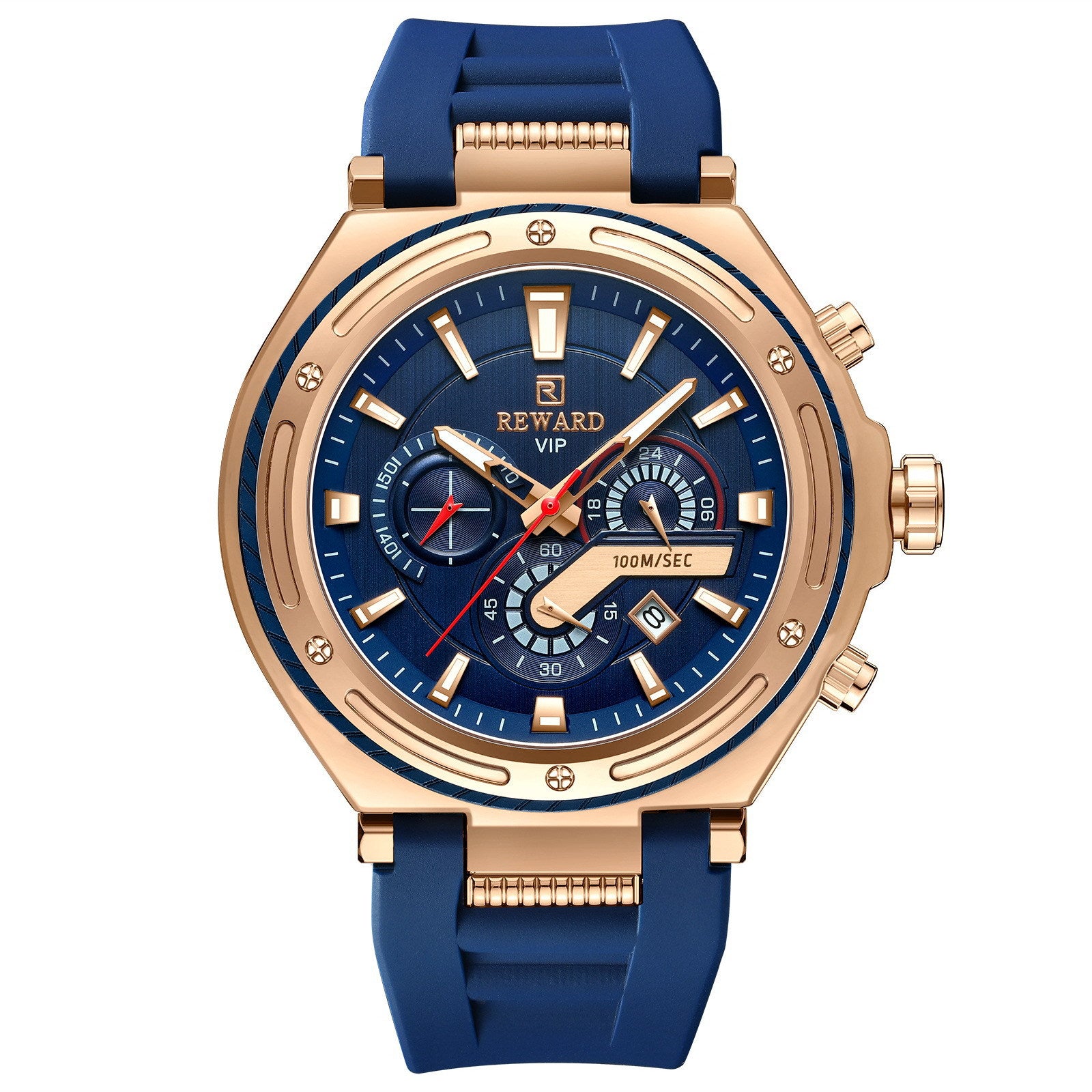 Reward Multifunctional Sport Quartz Men's Watch