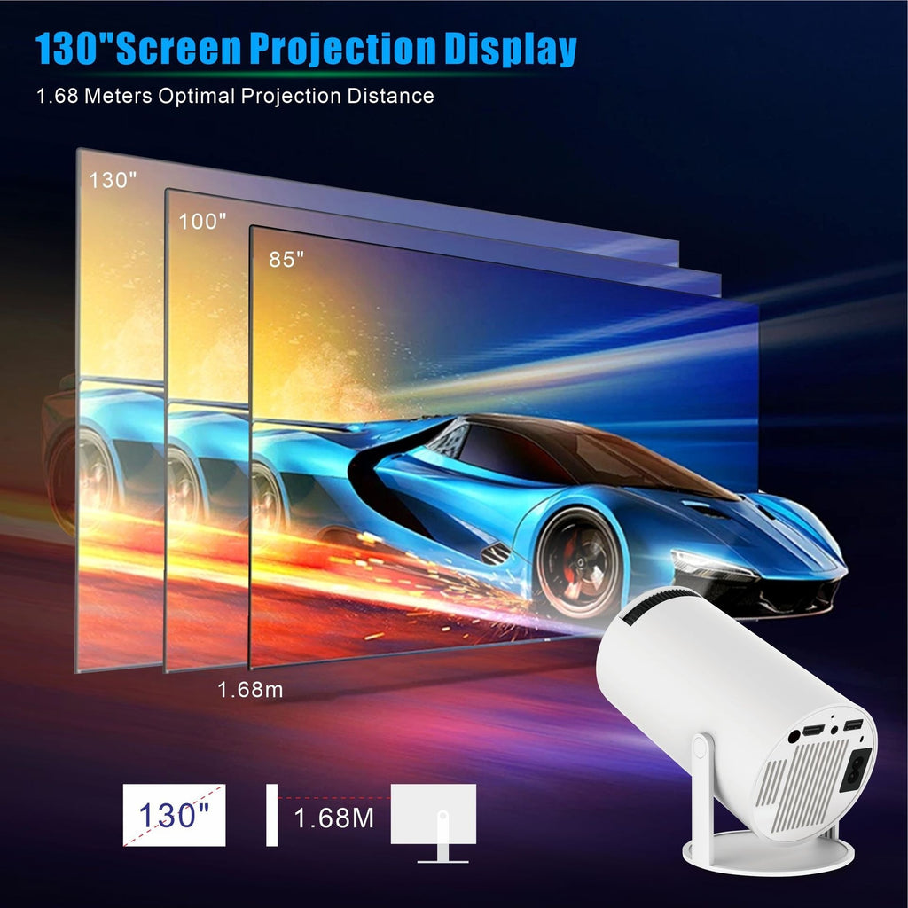 HY300 Pro Projector Home Theater Entertainmen