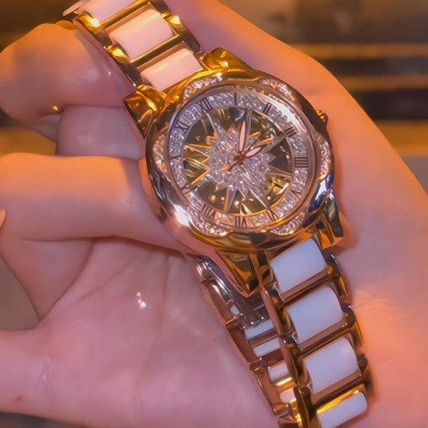 High quality Hollow Ceramic Ladies Watch