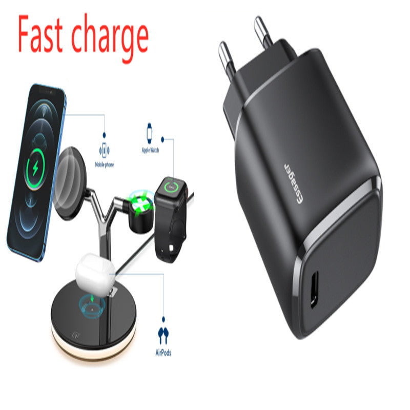 3 In 1 Magnetic Wireless Charger 15W Fast Charging Station