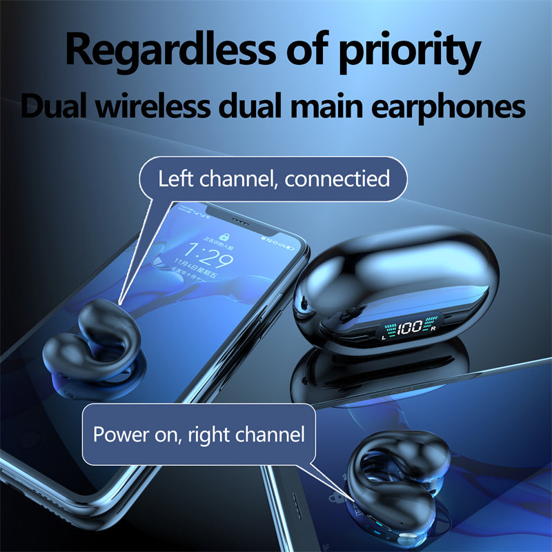 Touch Wireless Earphone In-Ear Bass HIFI Sports Headset