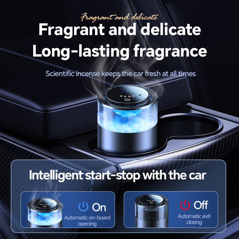 Car Aromatherapy Diffuser Cloud Mist Air Freshener For RVs Trucks Sedans
