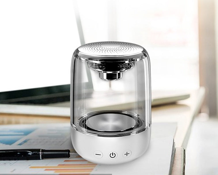 Portable Wireless Bluetooth Speaker with Variable Color LED Light