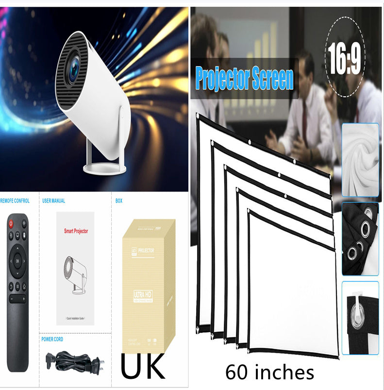 HY300 Pro Projector Home Theater Entertainmen