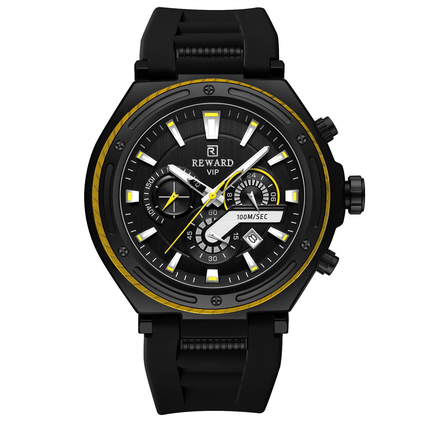 Reward Multifunctional Sport Quartz Men's Watch
