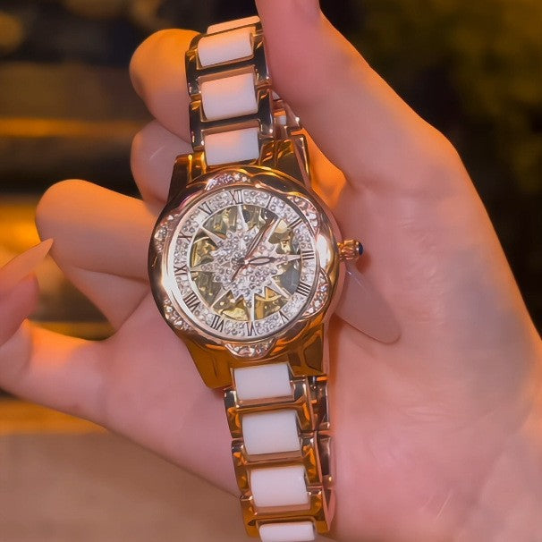 High quality Hollow Ceramic Ladies Watch