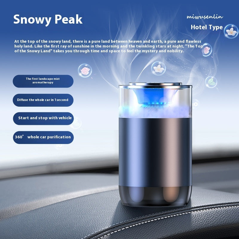Car Aromatherapy Diffuser Cloud Mist Air Freshener For RVs Trucks Sedans