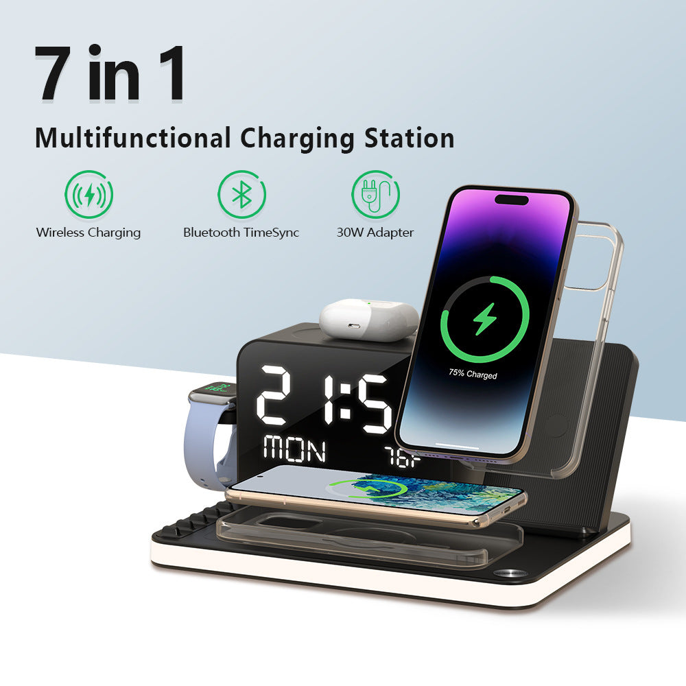 7-in-1 Multifunctional Wireless Charging Station