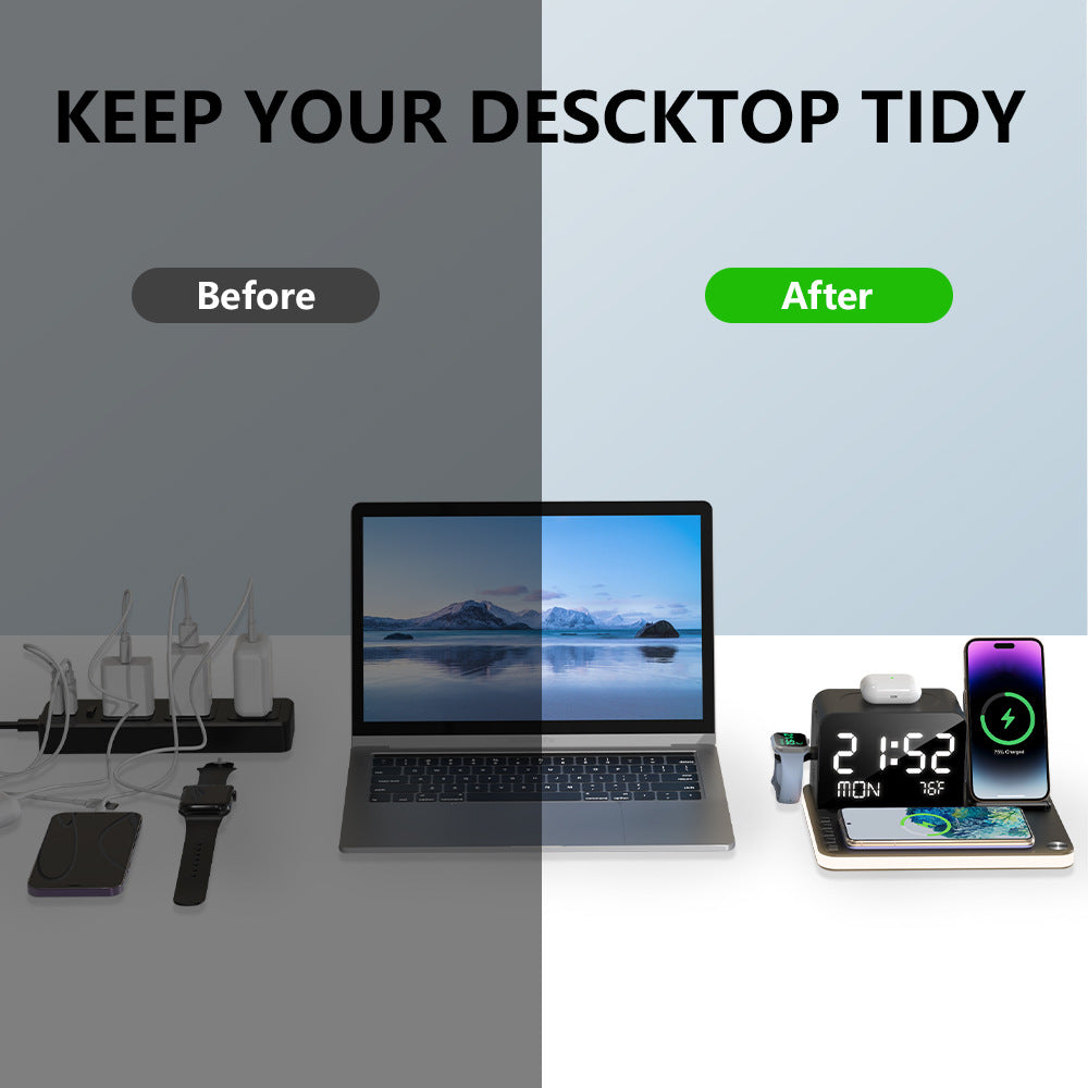 7-in-1 Multifunctional Wireless Charging Station