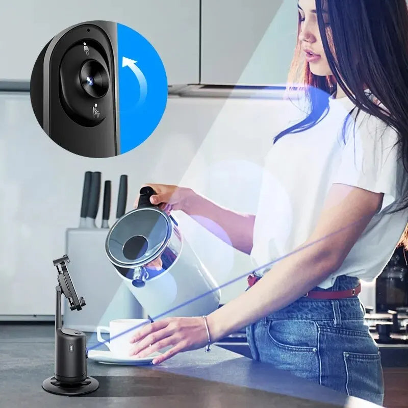 360 AI Smart Gimbal Face Tracking Auto Phone Holder