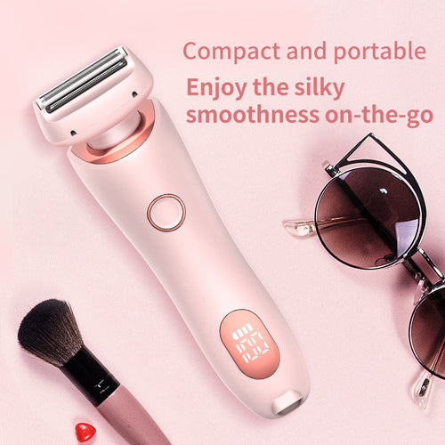 2 In 1 Hair Removal Epilator USB Rechargeable Trimmer for Women
