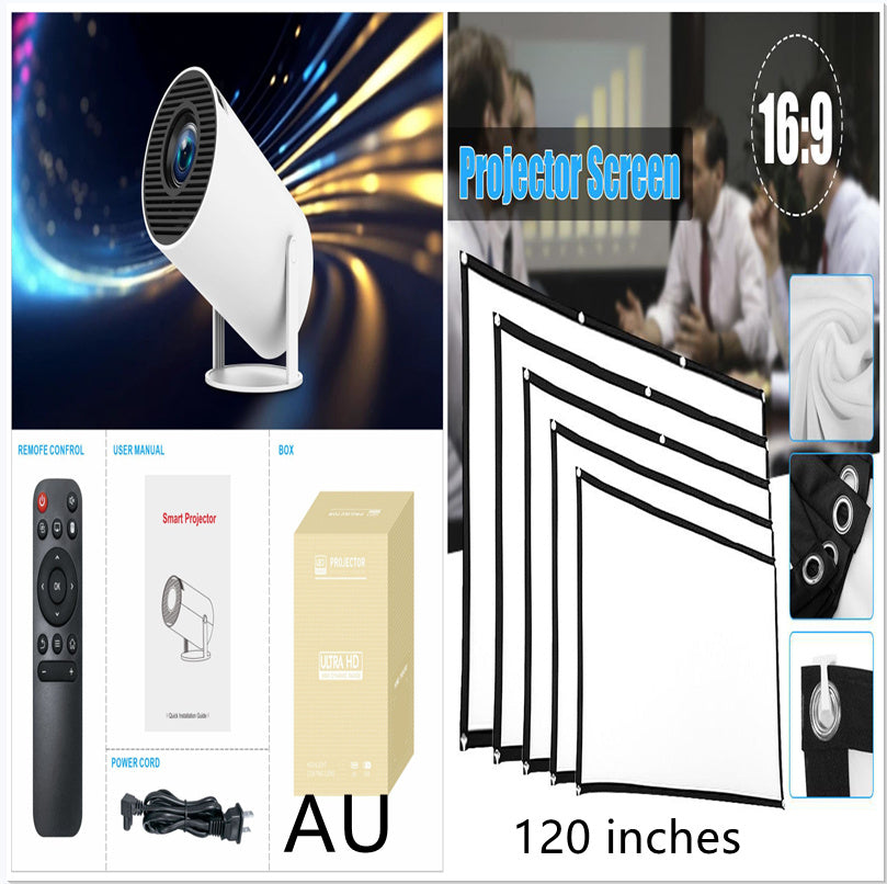 HY300 Pro Projector Home Theater Entertainmen