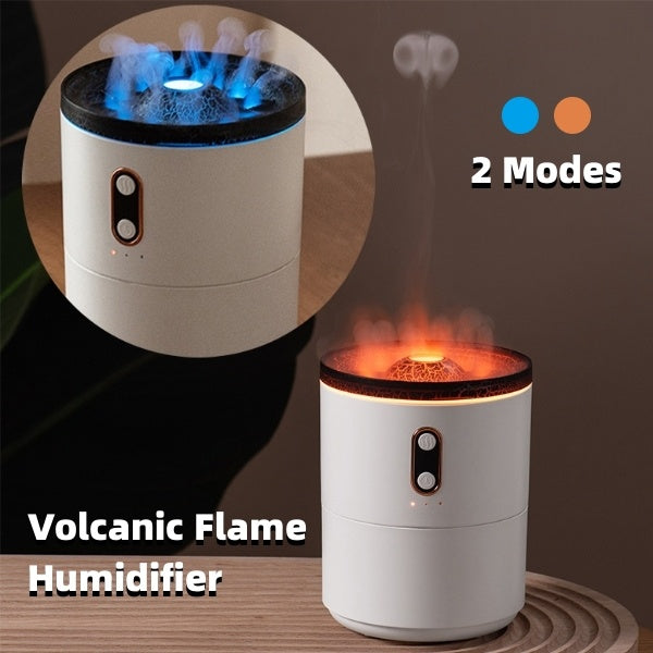 Volcanic Flame USB Portable  Air Humidifier Night Light Lamp