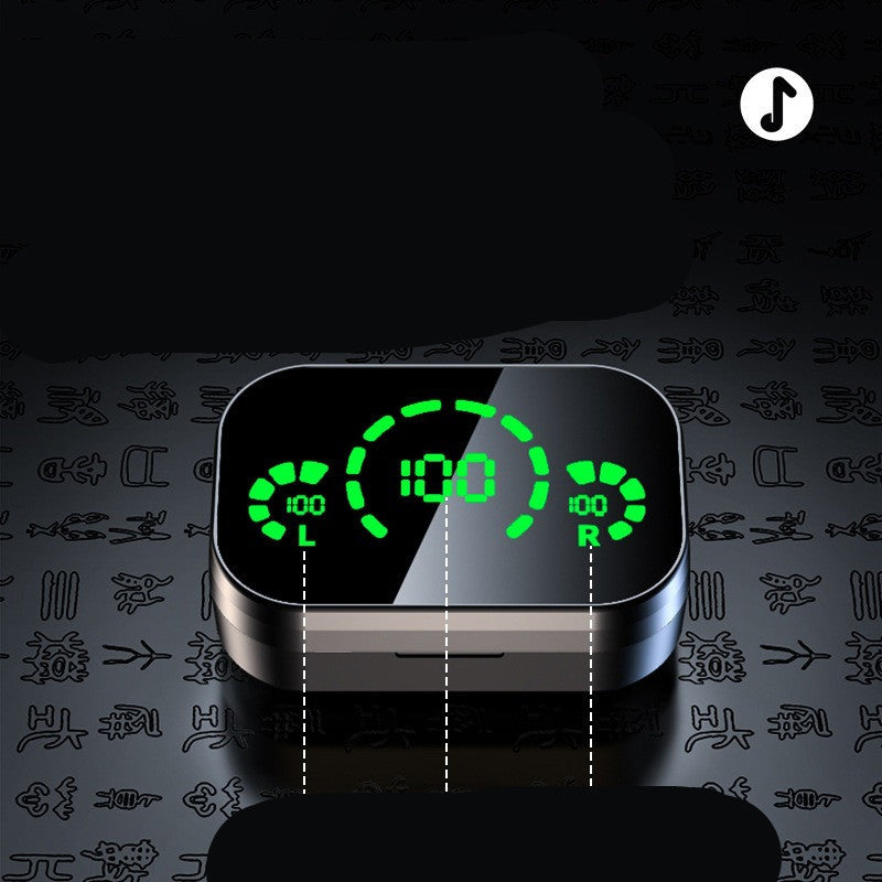 Headset TWS Large Screen Smart Digital Display