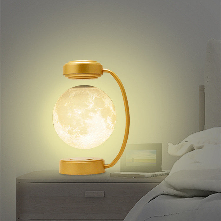 Levitating Rotating Floating Ball Lamp Home Decoration