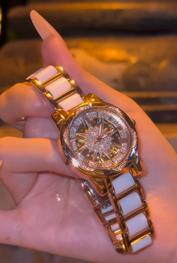 High quality Hollow Ceramic Ladies Watch