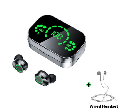 Headset TWS Large Screen Smart Digital Display